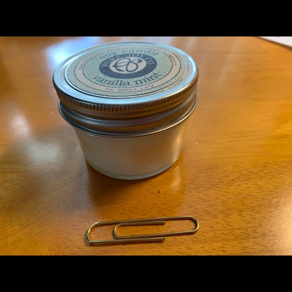 🦩Pure Joy Co. Vanilla Mint Soy Jar Candle - Picture 2 of 2